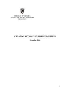 OUTLINES OF AN ACTION PLAN