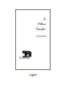 A Filliou Sampler