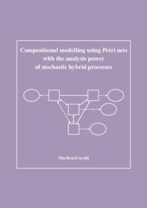 Compositional modelling using Petri nets with the analysis power of stochastic hybrid processes Mariken Everdij