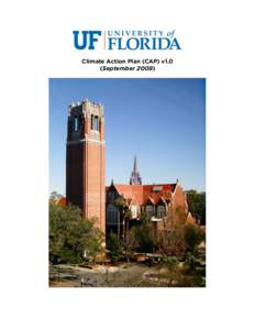 Climate Action Plan (CAP) v1.0 (September 2009) Climate Action Plan (CAP) v1.0  Table of Contents