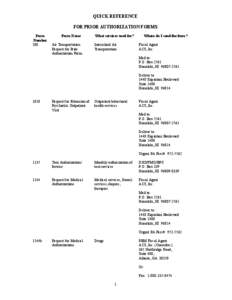 Microsoft Word - Prior Authorization Form Quick Reference.doc