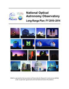 NOAO Long-Range Plan FY[removed]FY 2014