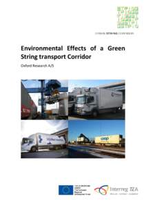 Environmental Effects of a Green String transport Corridor Oxford Research A/S Title: