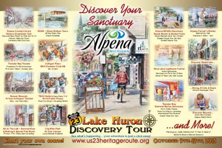 Discover Your Sanctuary Alpena County Library Historic Downtown Tour  NOAA ~ Glass Bottom Tours