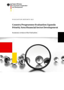 E va l u at i o n R E p o R t s[removed]Country Programme Evaluation Uganda Priority Area Financial Sector Development summary version of the Evaluation