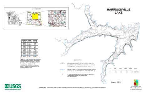 892  HARRISONVILLE LAKE  LOCATION MAP