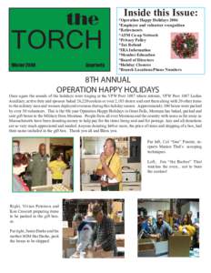 the  TORCH Quarterly  Winter 2006