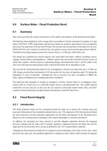 McArthur River Mine Open Cut Project Public Environmental Report Section 9 Surface Water - Flood Protection