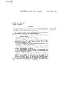 PUBLIC LAW 109–317—OCT. 11, [removed]STAT[removed]Public Law 109–317 109th Congress