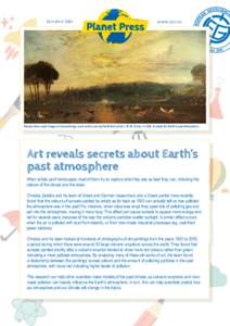 25 march[removed]WWW.EGU.EU Researchers used images of old paintings, such as this one by the British artist J. M. W. Turner in 1829, to study the Earth’s past atmosphere.