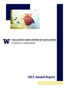 2013 Annual Report  TABLE OF CONTENTS Introduction Center Structure Research Operations