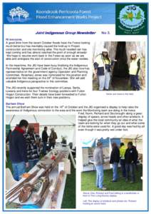 Joint Indigenous Group Newsletter-No 3-draft