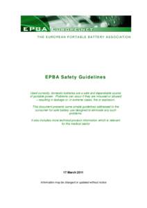 Microsoft Word - EPBA safety guidelines_final