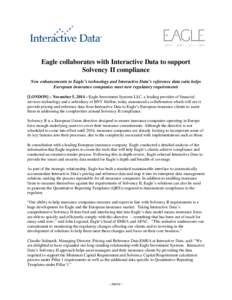 Eagle and Interactive Data