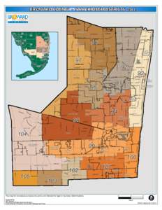 BROWARD COUNTY - STATE HOUSE DISTRICTS 2012 COUNTYLINE RD FLAMINGO RD  S OCEAN DR