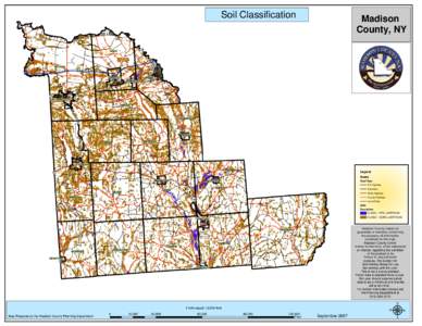 Soil Classification 31 Madison County, NY