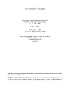 Financial ratios / Financial markets / Social Security debate in the United States / Social Security / Stock market / Retirement / Stocks for the Long Run / Rate of return / Thrift Savings Plan / Financial economics / Finance / Investment