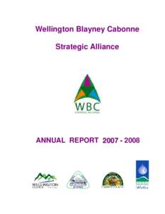 Wellington Blayney Cabonne Strategic Alliance ANNUAL REPORT[removed]  INDEX