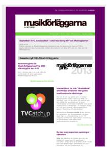 September: TVC, Grooveshark i avtal med Sony/ATV och Platinagitarren