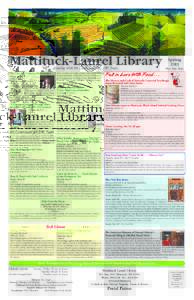 Mattituck-Laurel Library Growing with the Community for 100 Years “As I See It”–A Musical Performance Sunday, March 3rd 2:00 p.m. At the Cutchogue-New Suffolk