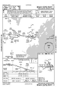 PORTLAND, MAINE WAAS CH AL-329 (FAA) Rwy Idg