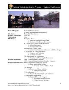 Microsoft Word - Nantucket Historic District ES.docx