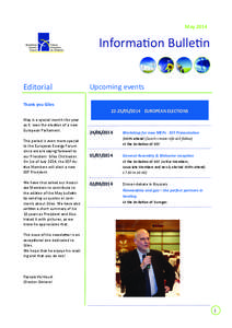 May 2014 May 2014 EEF Informa on Bulle n  Editorial