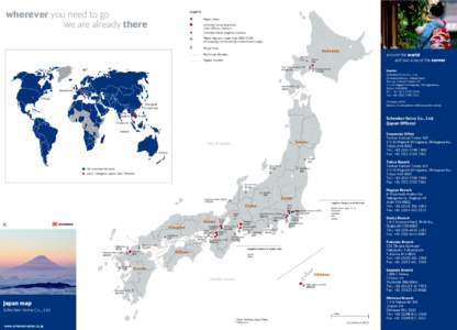 New Chitose Airport / BAX Global / Kansai International Airport / DB Schenker / Honshu / Transport / Narita International Airport / Schenker AG