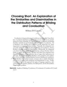 FT  Choosing Short: An Explanation of