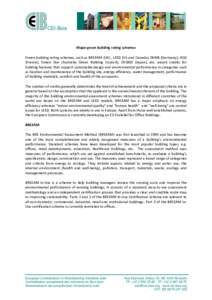 Sustainability / Sustainable building / Building energy rating / Energy in the United States / Sustainable architecture / Leadership in Energy and Environmental Design / BREEAM / Green building / U.S. Green Building Council / Architecture / Construction / Building engineering