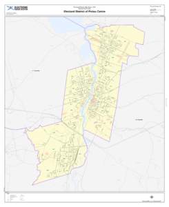 Electoral District: 39  Provincial Electoral Map Series[removed]Electoral District Map  Lorne Smith