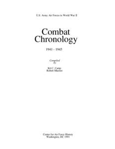 U.S. Army Air Forces in World War II  Combat Chronology[removed]Compiled