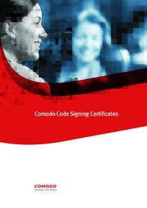 Comodo Code Signing Certificates  Comodo Code Signing Certificates Ensure Authenticity By Digitally Signing Your Code Features At A Glance