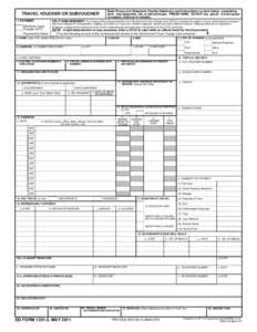 Read Privacy Act Statement, Penalty Statement, and Instructions on back before completing form. Use typewriter, ink, or ball point pen. PRESS HARD. DO NOT use pencil. If more space is needed, continue in remarks. TRAVEL 