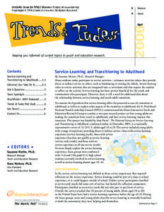 Harris Interactive Trends & Tudes; Volume 5, Issue 4