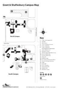 Grant & Shaftesbury Campus Map  8 3