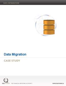 DATA INTEGRATION  SQL POWER SUPERVISION SUITE COMMERCIALLY AVAILABLE OFF-THE-SHELF (COTS) SOFTWARE  XBRL Forms: