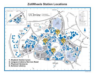 ZotWheels Station Locations