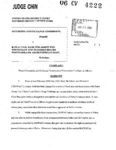 Private equity / United States securities law / 73rd United States Congress / United States Securities and Exchange Commission / Refco / Phillip R. Bennett / BAWAG / SEC filings / Repurchase agreement / Banks of Austria / Finance / Investment