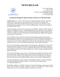 Central Texas Regional Mobility Authority / Regional Mobility Authority / 183A Toll Road / Texas State Highway Loop 1 / U.S. Route 183 / Austin /  Texas / TxTag / Texas / Transportation in the United States / Transportation in Texas