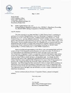 No-Action Letter: Noble Capital Markets, Inc. et al.