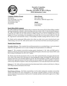 Microsoft Word - 2-Executive Committee minutes[removed]doc