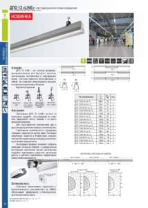 ДПО 12 «LINE»  СВЕТОДИОДНАЯ СИСТЕМА ОСВЕЩЕНИЯ TY BY2011 (ЗАО “БЕЛИНТЕГРА”)