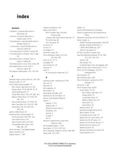 index Symbols + (addition, using the Math block in Add mode), 92 / (division, using the Math block in Divide mode), 92–93