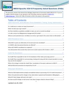 Psychopathology / Medical classification / International Statistical Classification of Diseases and Related Health Problems / World Health Organization / ICD-10 / Health Insurance Portability and Accountability Act / Practice management software / Medical diagnosis / Medicine / Health / Medical informatics