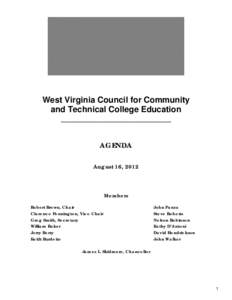Fairmont State University / Blue Ridge Community and Technical College / Mountwest Community and Technical College / West Virginia / North Central Association of Colleges and Schools / Pierpont Community and Technical College