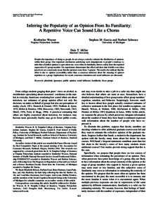 Journal of Personality and Social Psychology 2007, Vol. 92, No. 5, 821– 833 Copyright 2007 by the American Psychological Association[removed]/$12.00 DOI: [removed][removed]