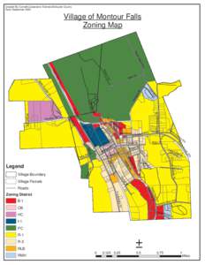 Created By: Cornell Cooperative ExtensionSchuyler County Date: September 2009 Village of Montour Falls Zoning Map