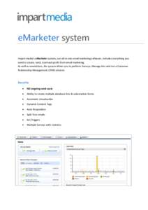 Internet / Email marketing / Email spam / HTML email / Bulk email software / Hotmail / Gmail / Opt in email / CAN-SPAM Act / Email / Computer-mediated communication / Computing