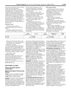 [removed]Federal Register / Vol. 65, No[removed]Tuesday, March 14, [removed]Notices proportion and length of service. These workers include apprentices, messengers and learners, including